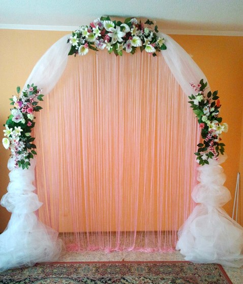 Фотографии: Организация выездной регистрации.