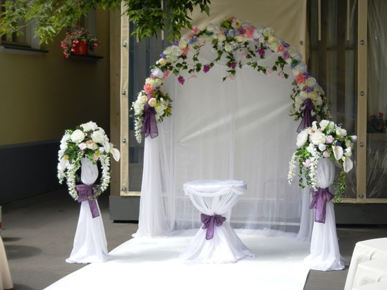 Фотографии: Организация выездной регистрации.