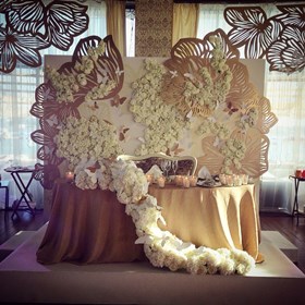 Фотографии:  Флористика и декорирование свадьбы.